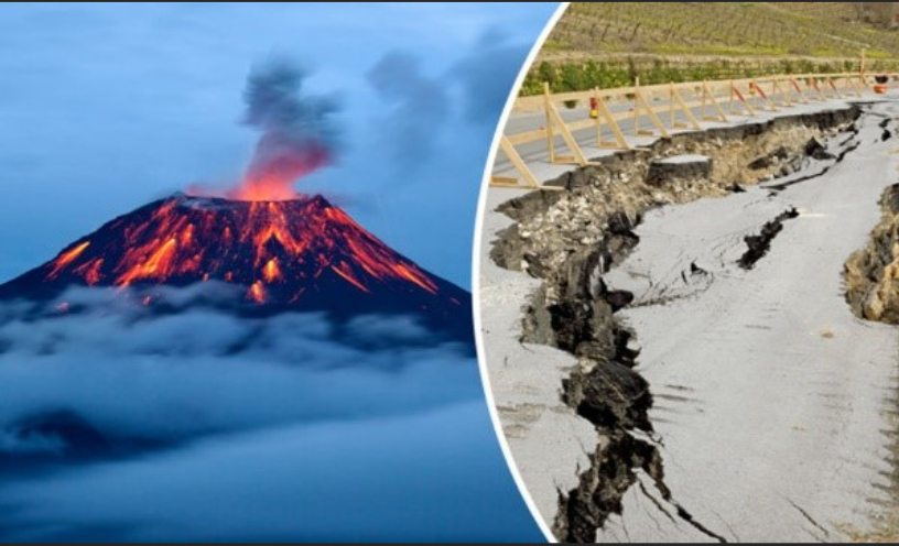 Volcanoes and earthquakes