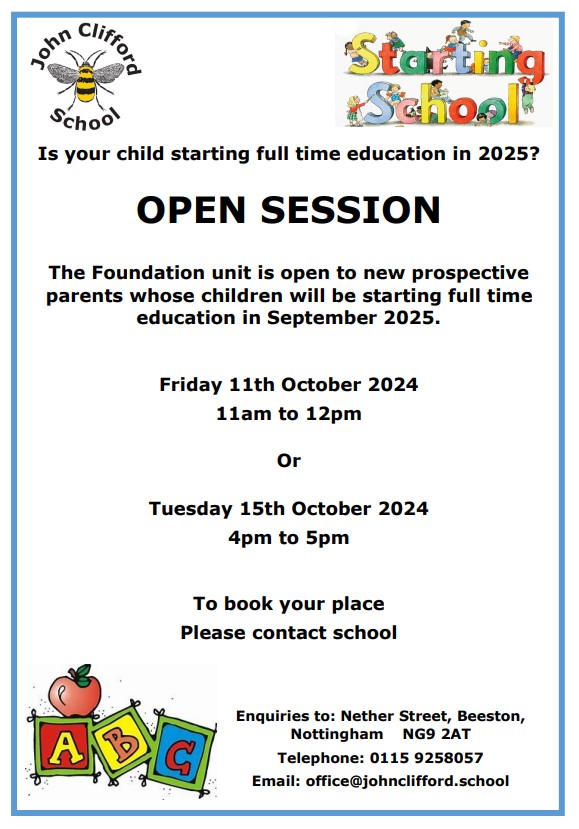 Open Day Flyer 2024