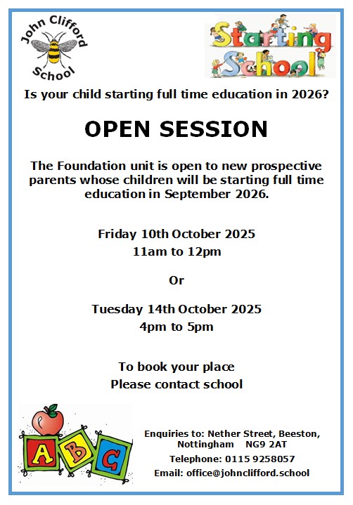 Open Day Flyer 2025