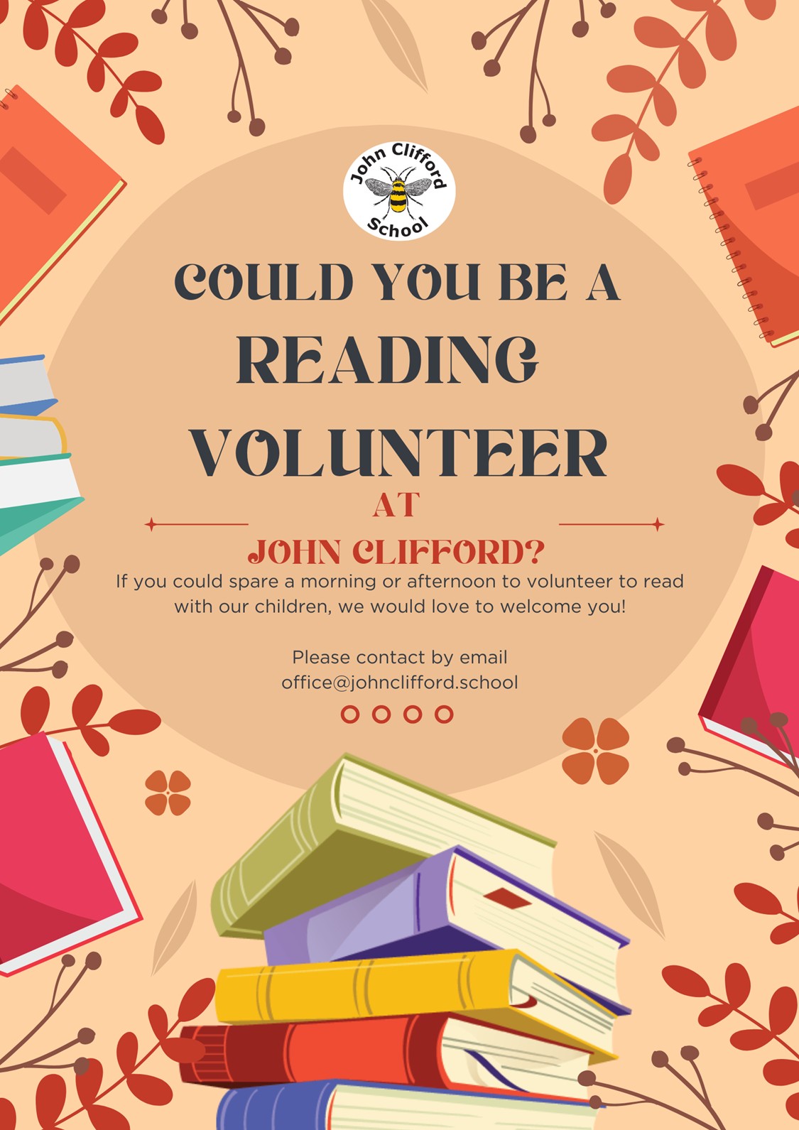 Reading Volunteer Advert